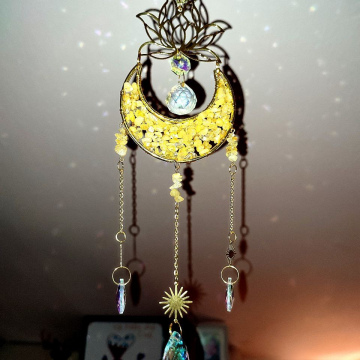 Suncatcher Yellow Lotus